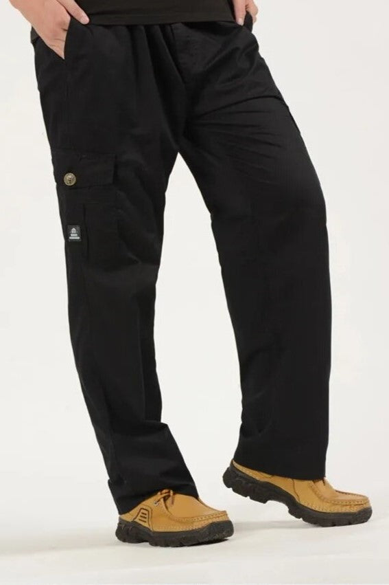 Brian - pantalon cargo ample décontracté