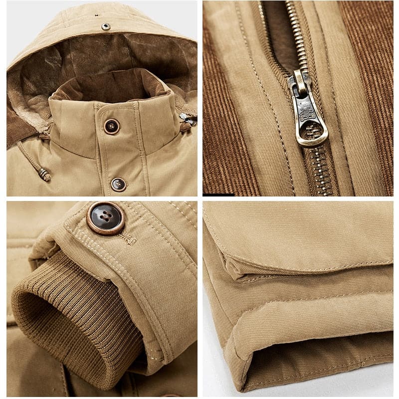 Al | Manteau d'hiver luxueux