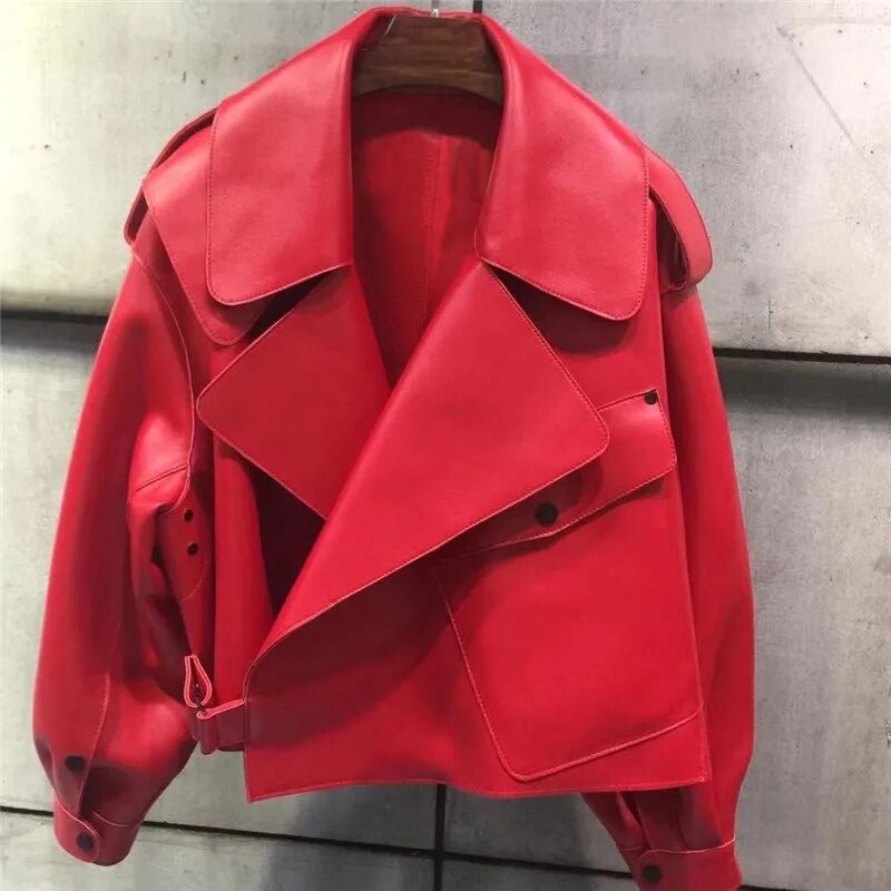 Veste en cuir élégante pour femme - Evi