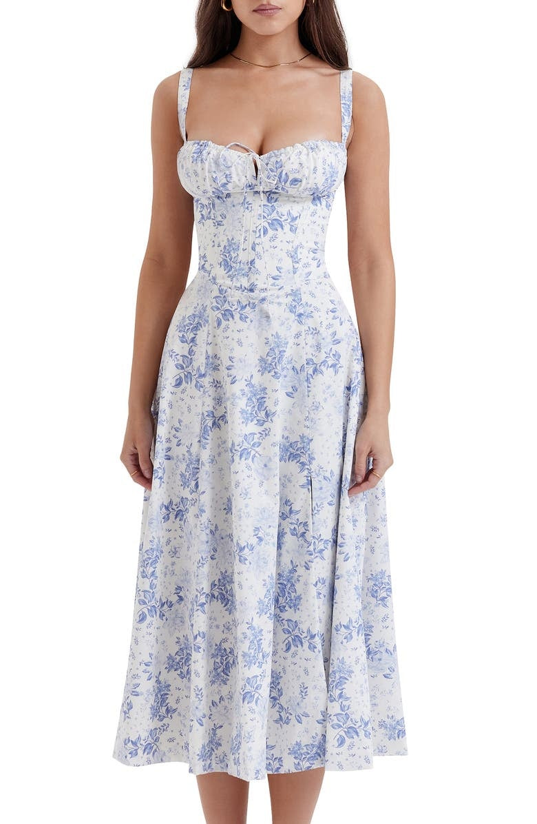 Magdalena - Midi Korsettkleid