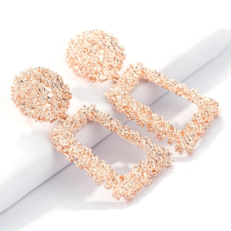 Micara - Square Statements - Boucles d'oreilles