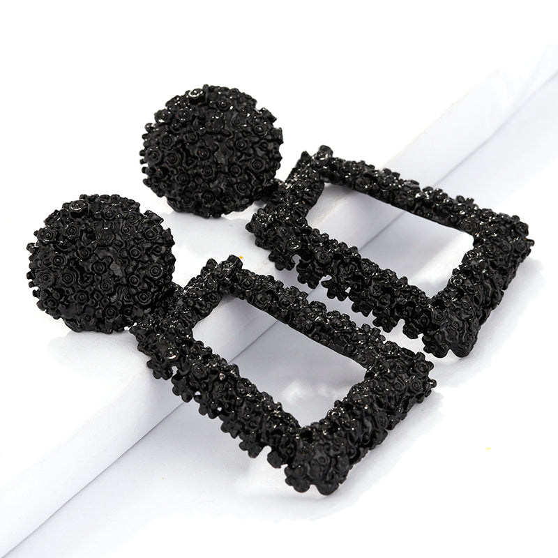 Micara - Square Statements - Boucles d'oreilles