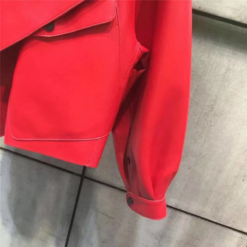 Veste en cuir élégante pour femme - Evi