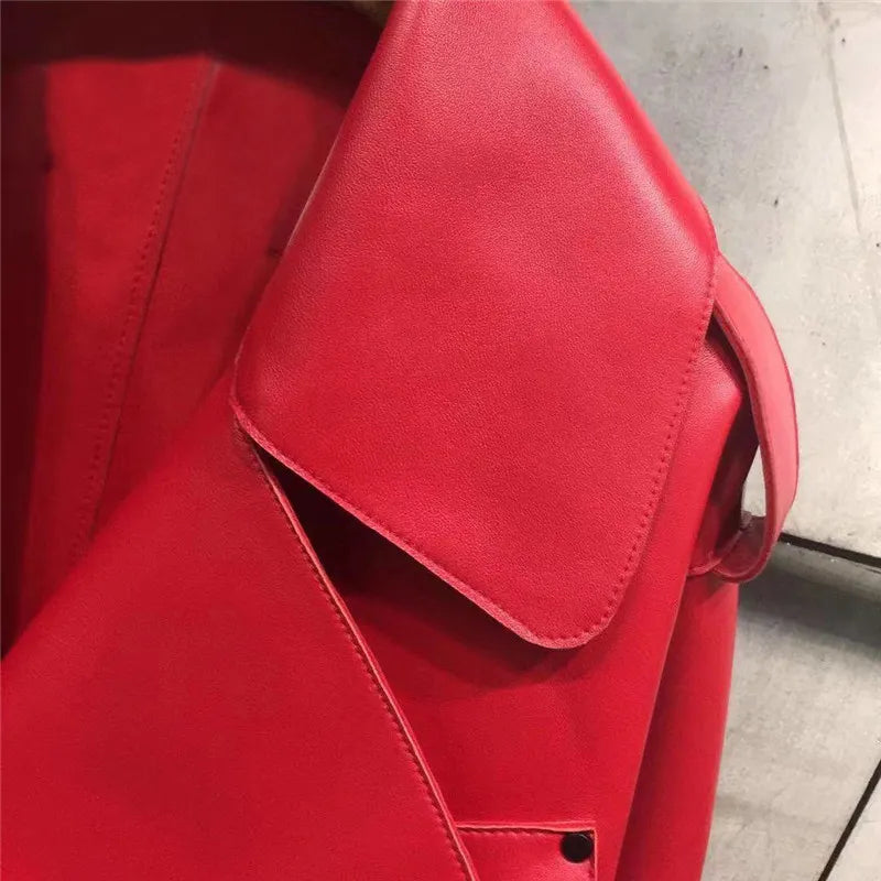 Veste en cuir élégante pour femme - Evi