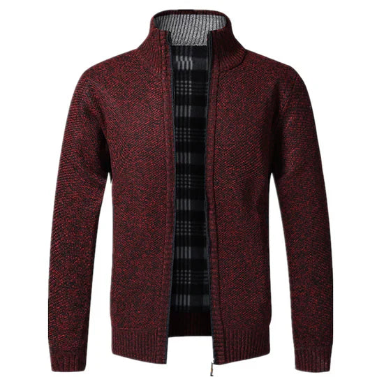 Enrich - veste en polaire de coton tricotée