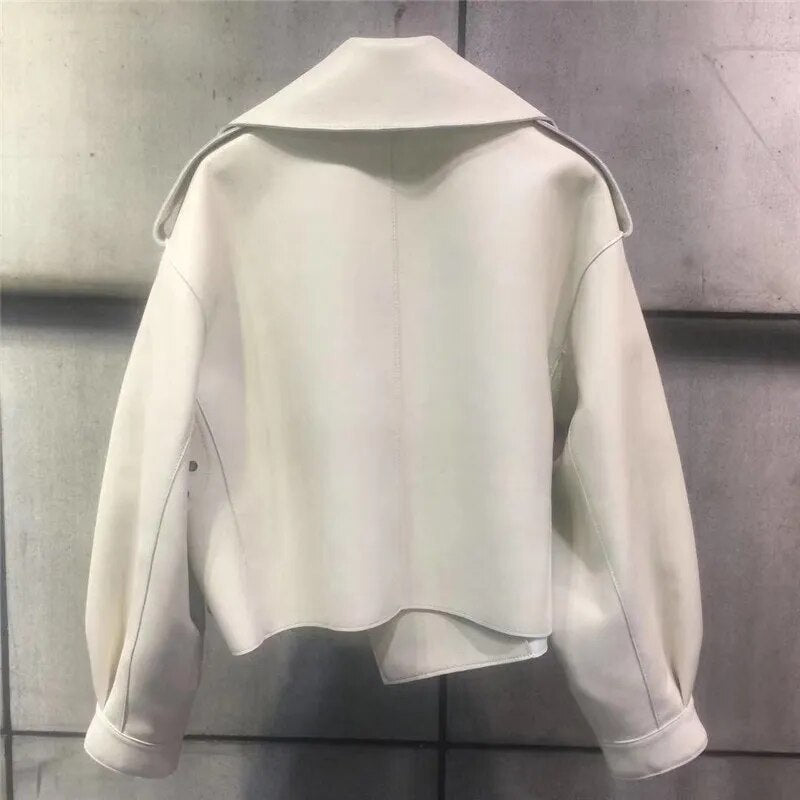 Veste en cuir élégante pour femme - Evi