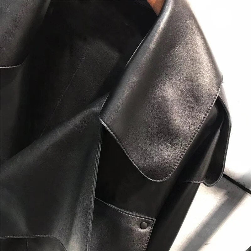Veste en cuir élégante pour femme - Evi