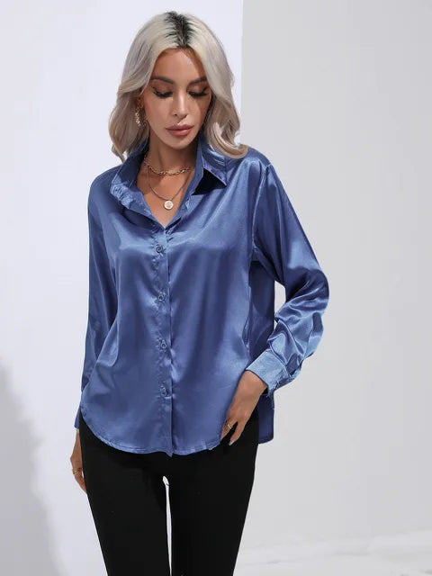 Bellachicha - Elegante Satinbluse