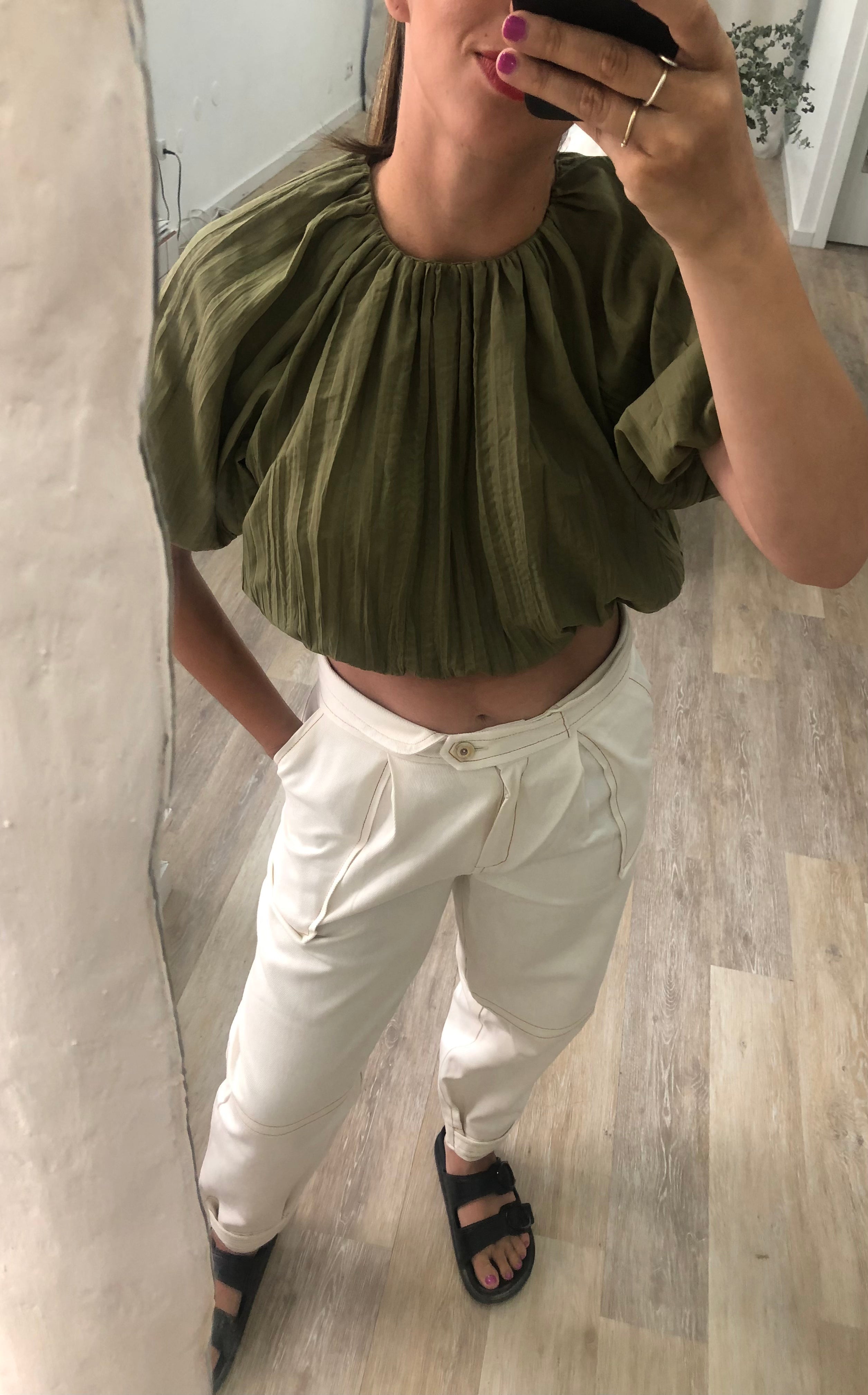 Bellachicha Bluse - GRÜN