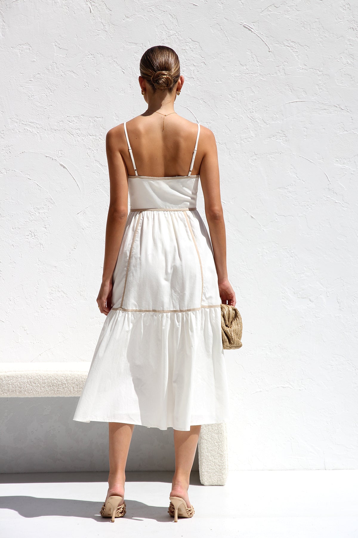 Robe Quincy BLANCHE