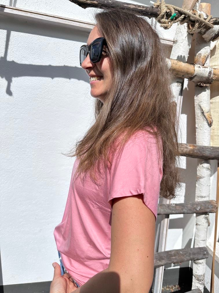 Bellachicha mit V-Ausschnitt rosa