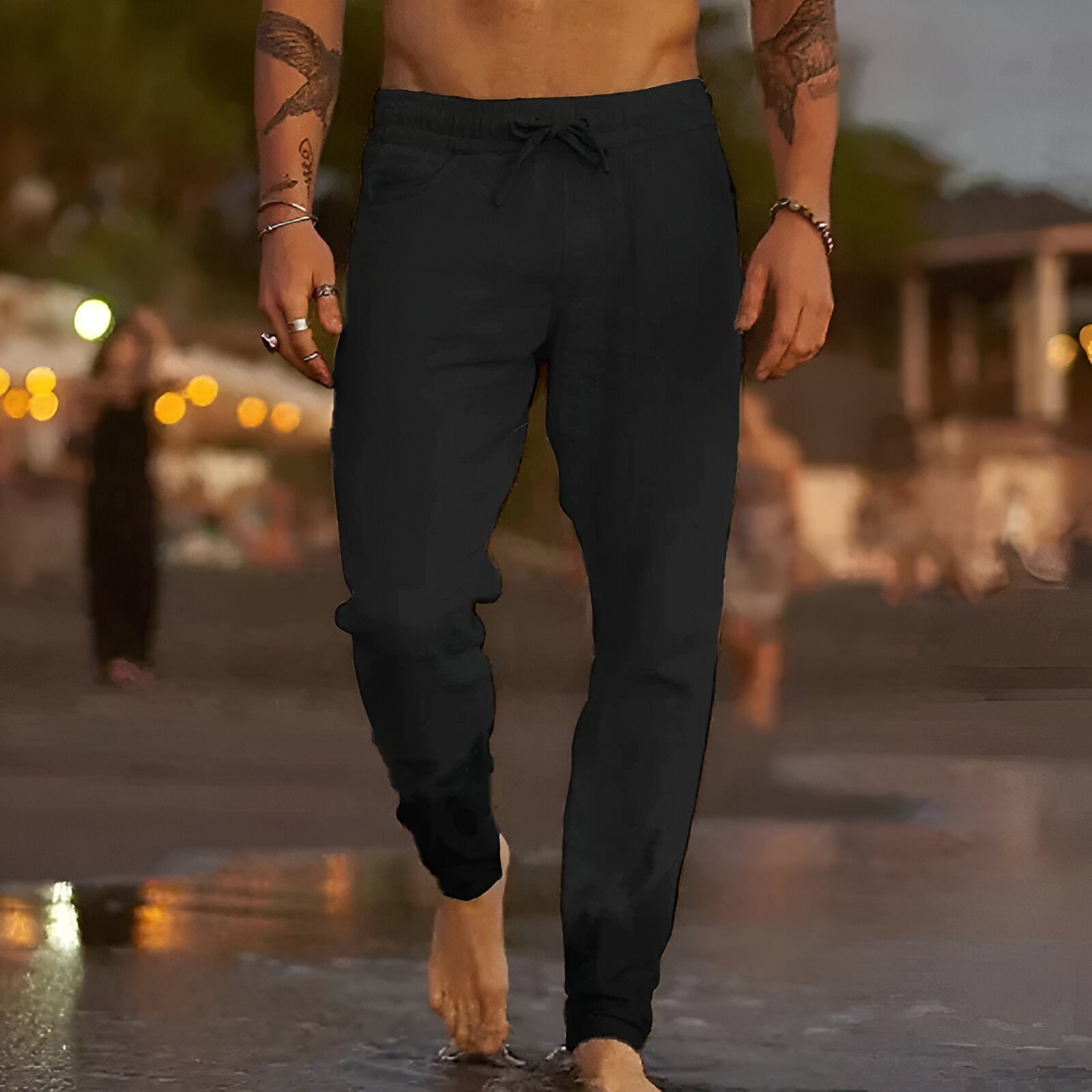 Pantalon décontracté en lin - hadewig