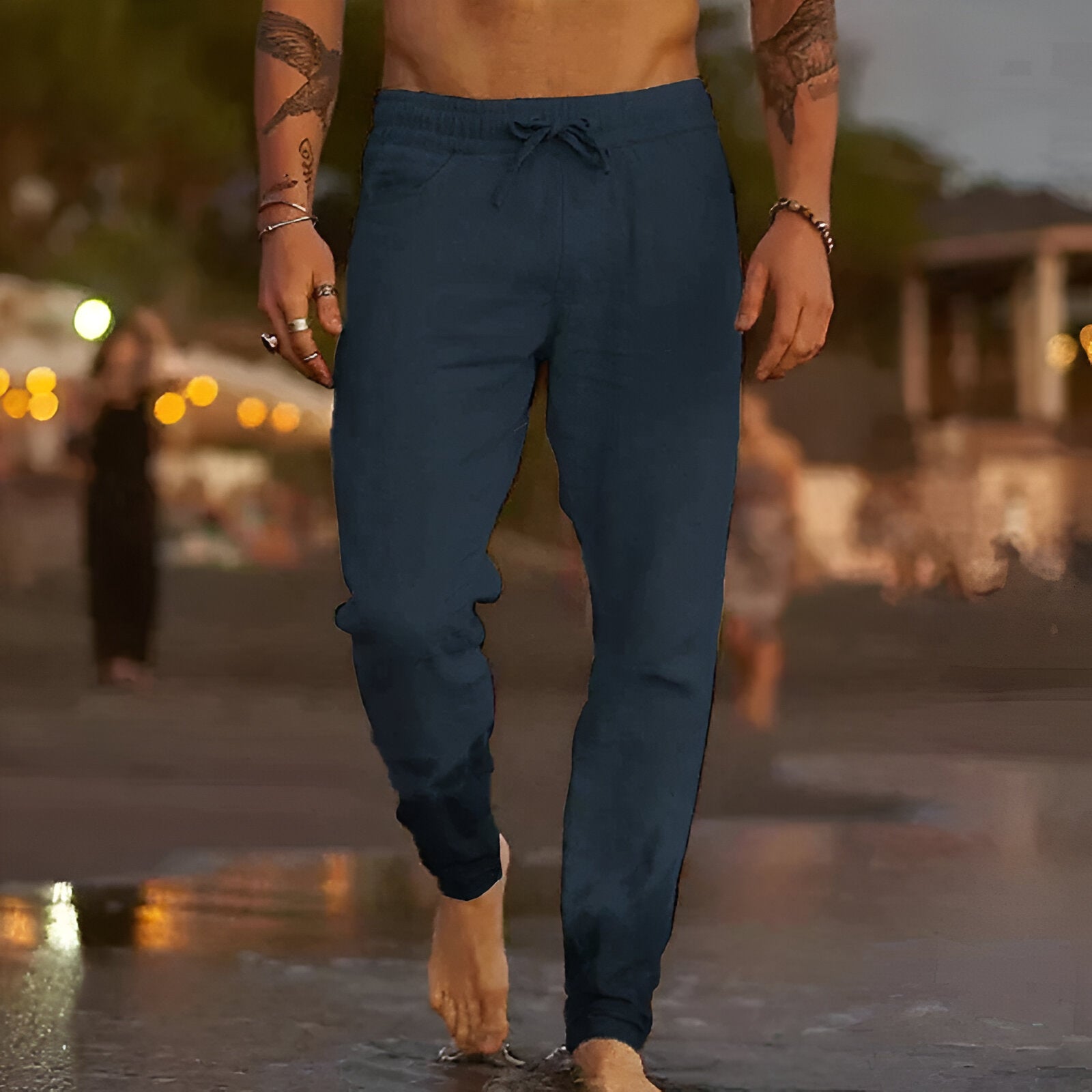 Pantalon décontracté en lin - hadewig