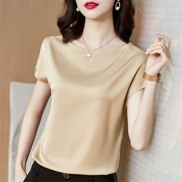 Bellachicha | Sommerbluse aus Satin