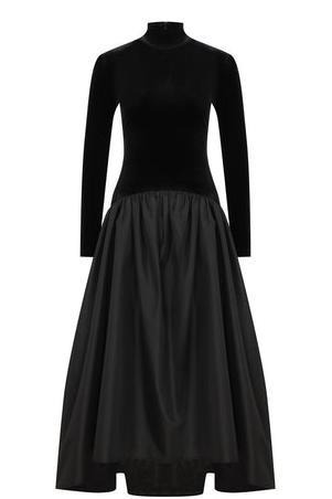 Robe midi à manches longues Florienne