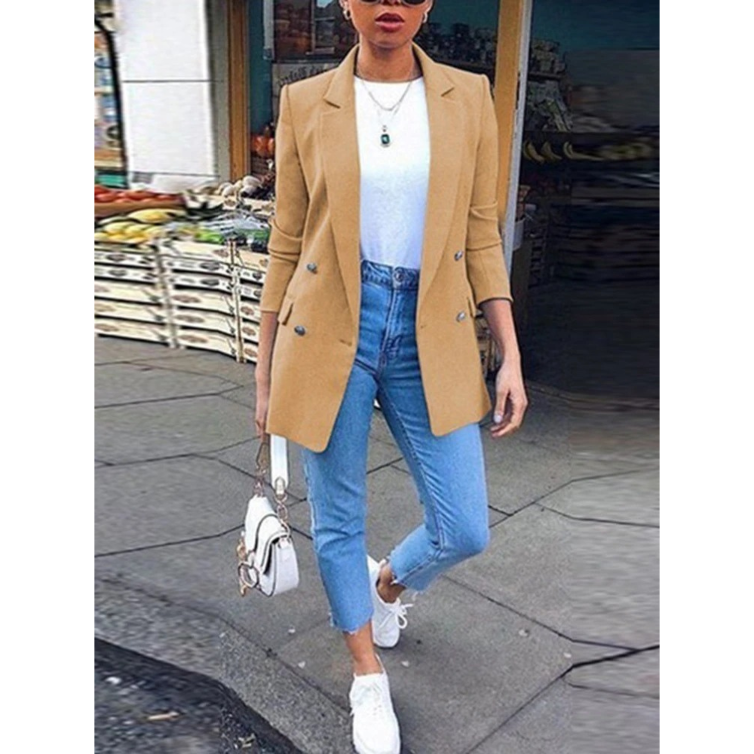 Ines | Moderner Langblazer für Damen