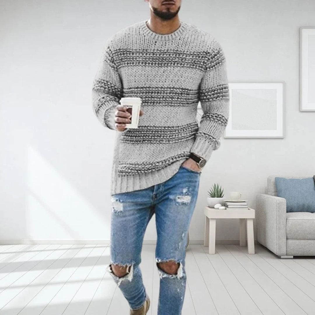 Carlo - Pull en maille douce pour homme
