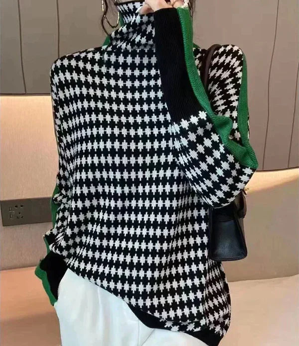 Isabelle Moreau | pull à col roulé à motifs
