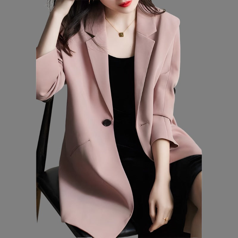 Blazer vintage à manches longues