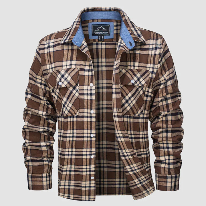 Mason – chemise doublée en flanelle pour homme