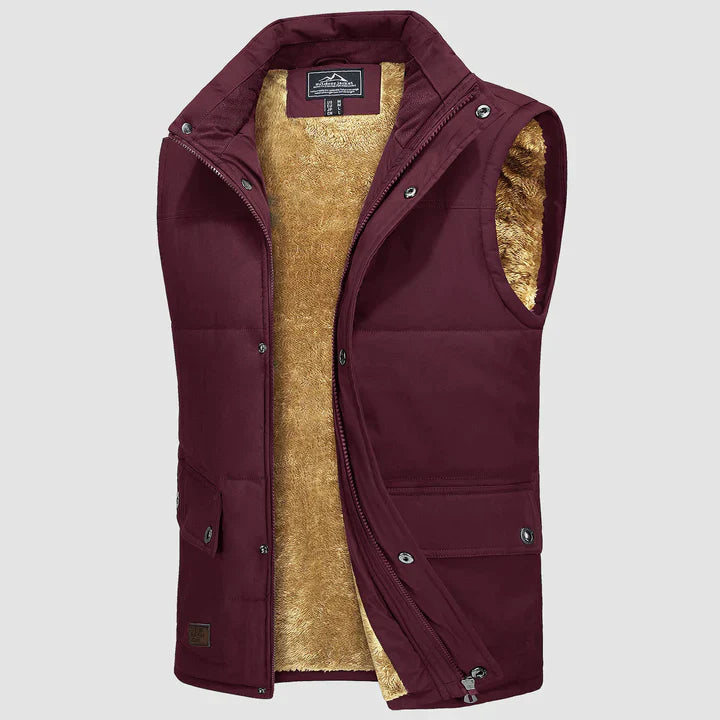 Andrew – veste d'hiver sans manches pour homme