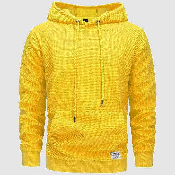 Michael – Sweat à capuche en tricot gaufré pour homme