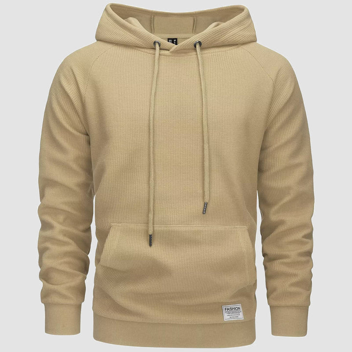 Michael – Sweat à capuche en tricot gaufré pour homme