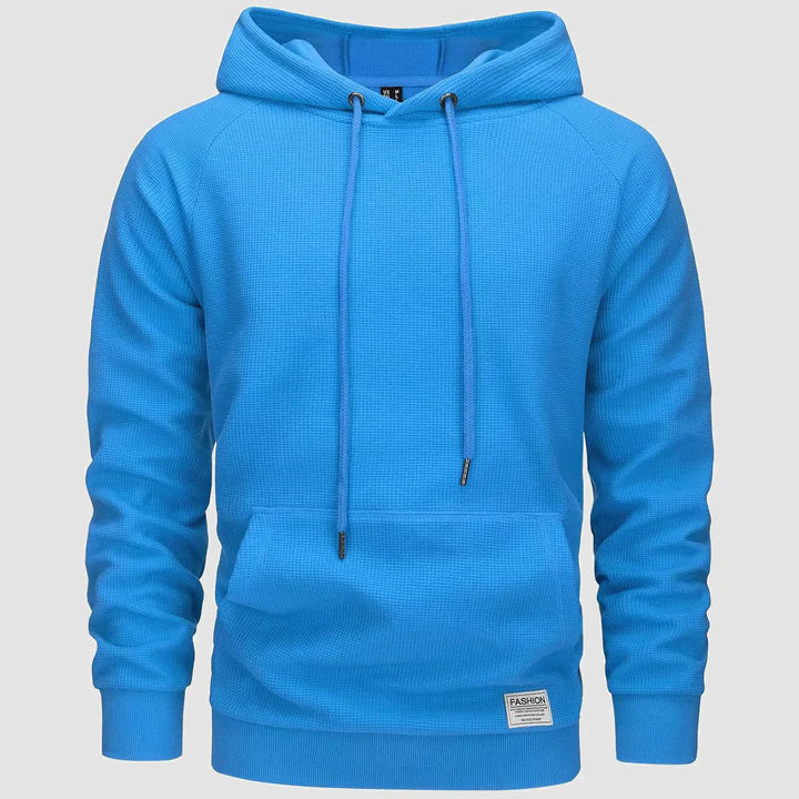 Michael – Sweat à capuche en tricot gaufré pour homme