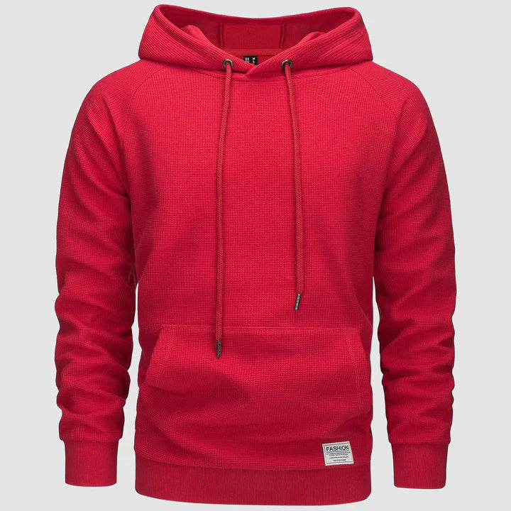 Michael – Sweat à capuche en tricot gaufré pour homme