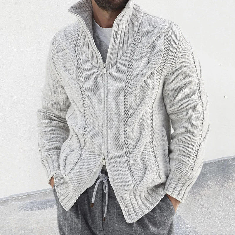Epi - Cardigan avec zip double sens