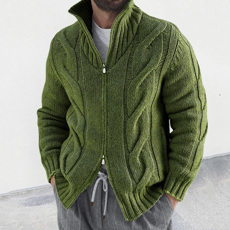 Epi - Cardigan avec zip double sens