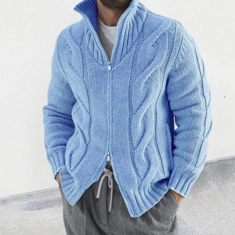 Epi - Cardigan avec zip double sens