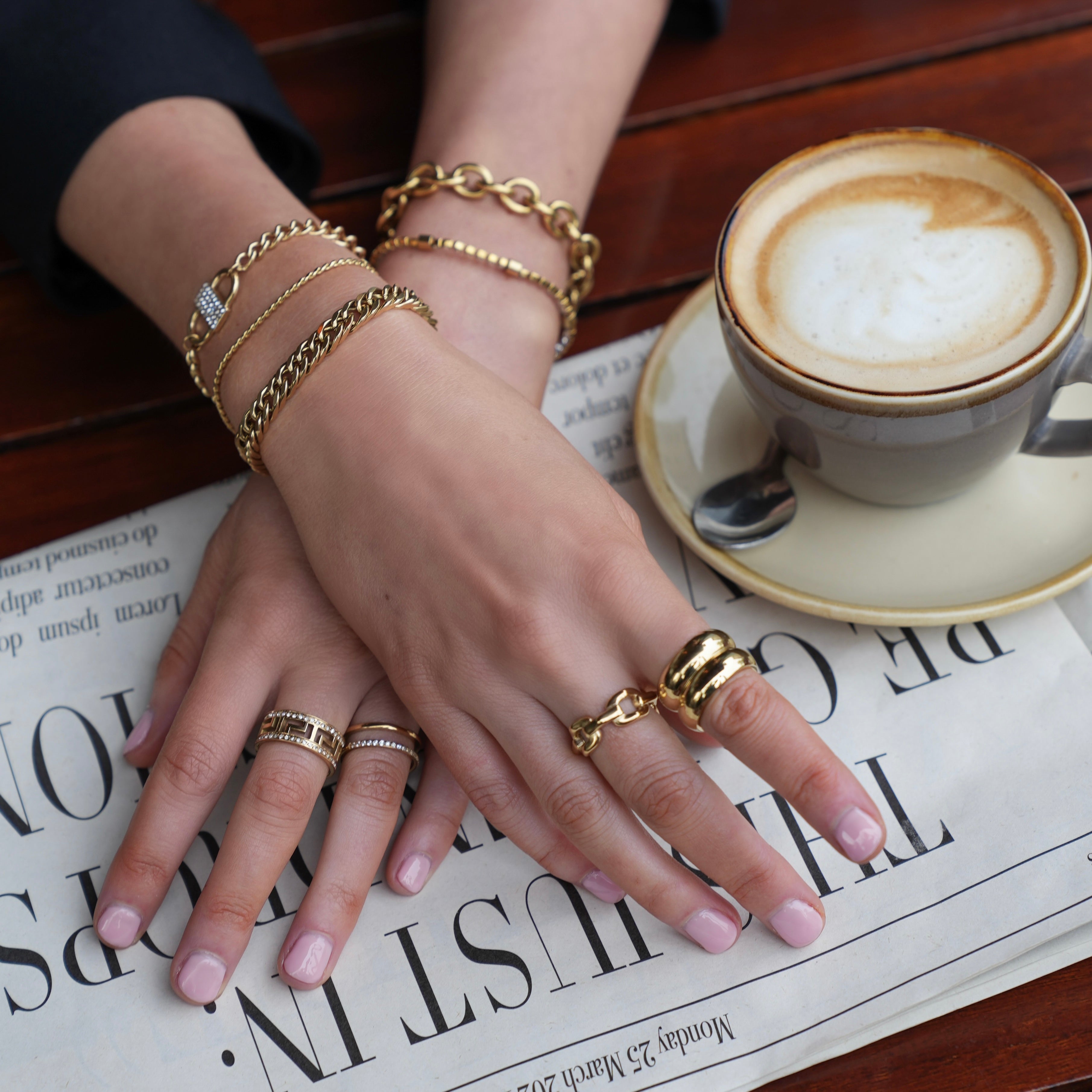 Chunky Double Ring
