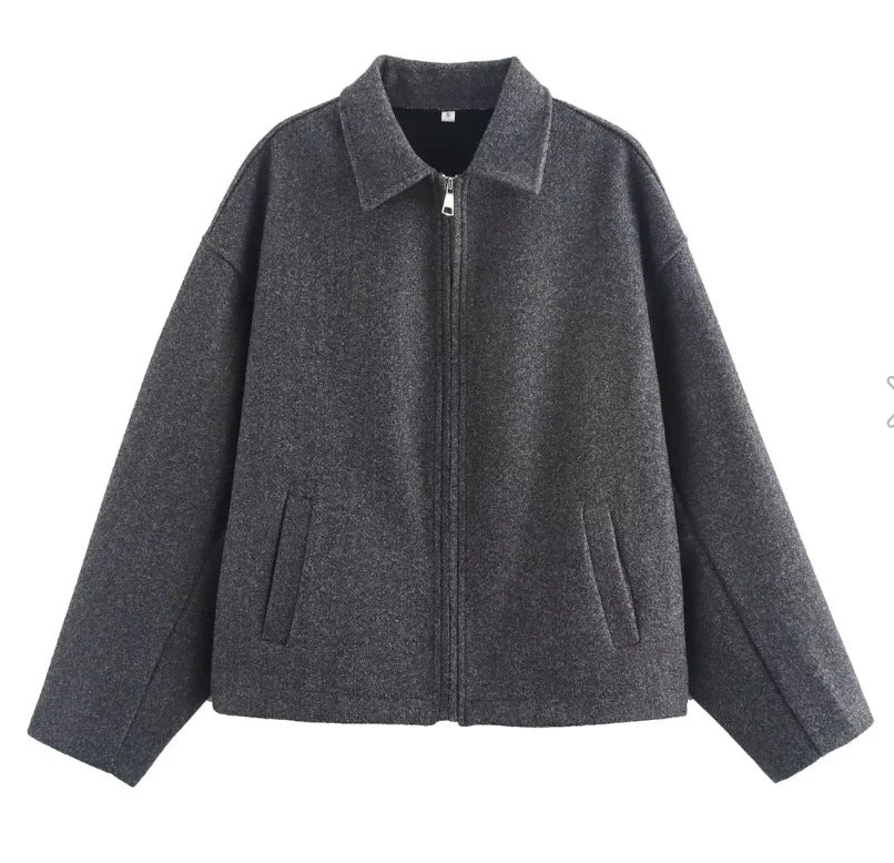 Jacke mit Reißverschluss