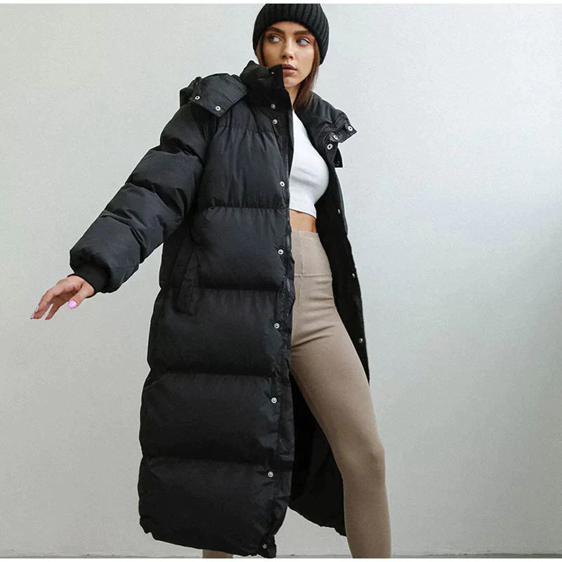 Yathira | longue veste d'hiver rembourrée
