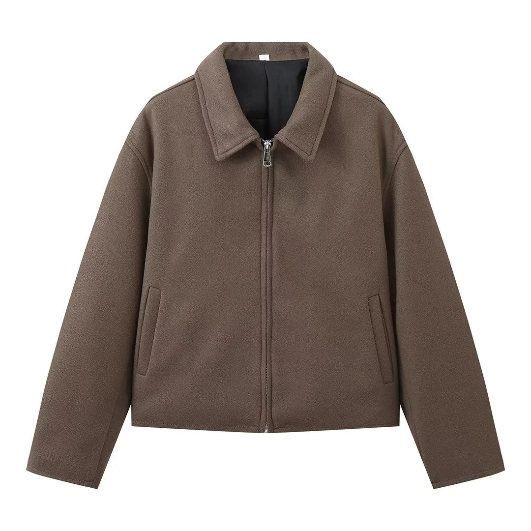 Jacke mit Reißverschluss