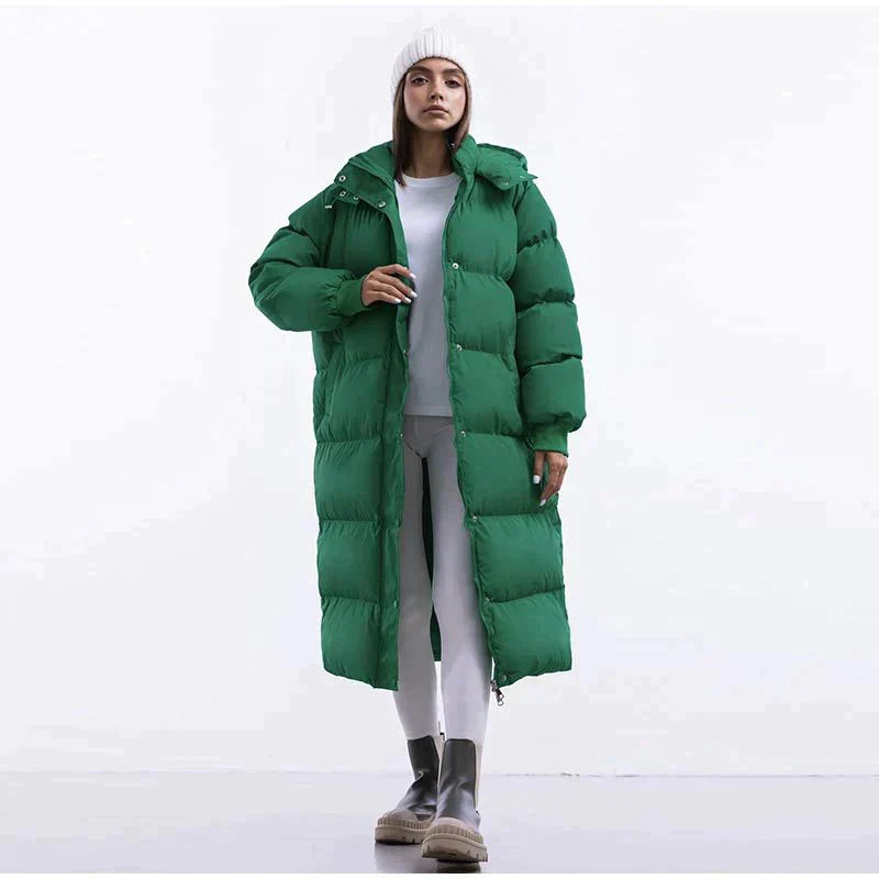Yathira | longue veste d'hiver rembourrée
