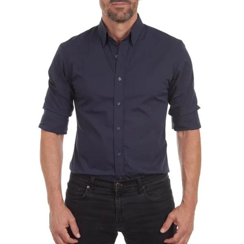 Brody - chemise infroissable avec fermeture éclair dissimulée