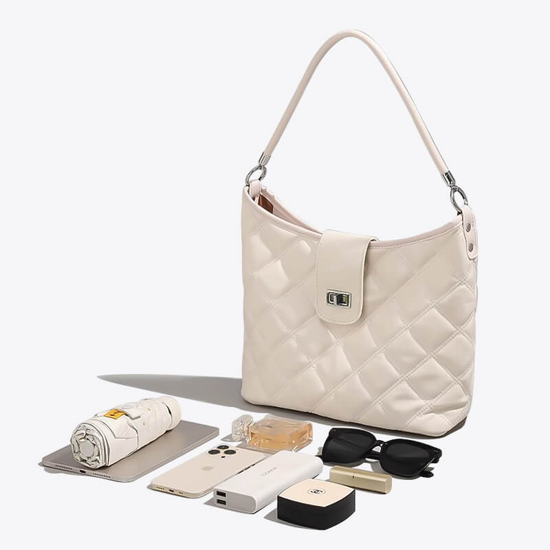 Leder Schultertasche