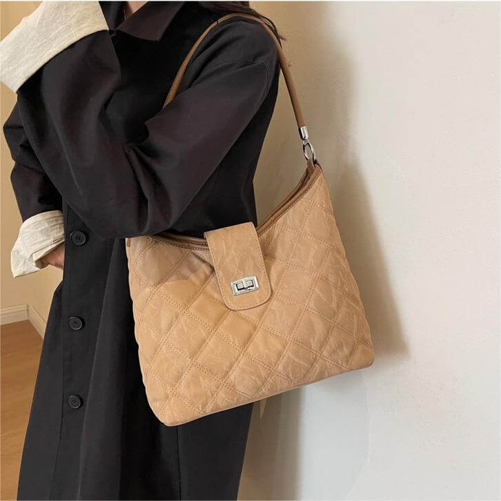 Leder Schultertasche