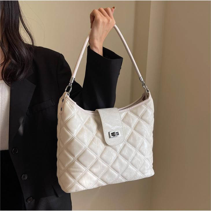 Leder Schultertasche