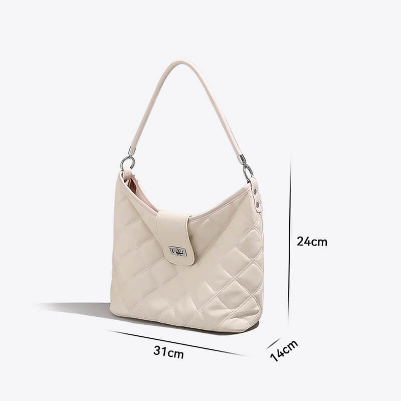 Leder Schultertasche