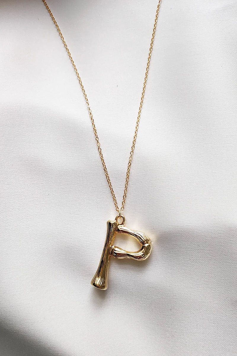 Collier avec lettres PT