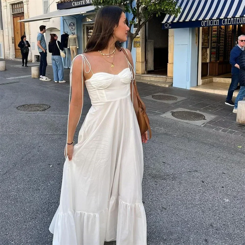 Bellachicha - Schlanke Passform - Lagenlook - Popeline-Schlaufen - Sommer