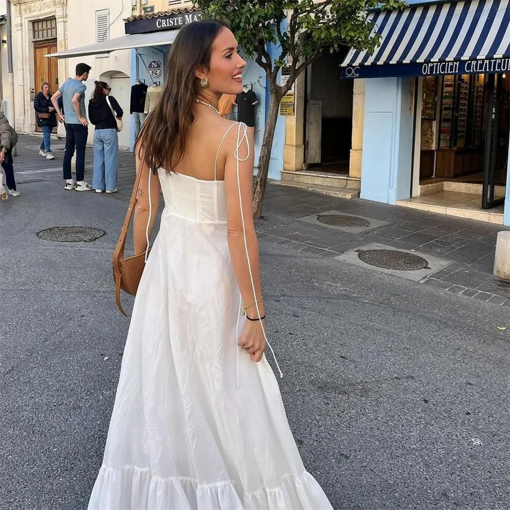 Bellachicha - Schlanke Passform - Lagenlook - Popeline-Schlaufen - Sommer