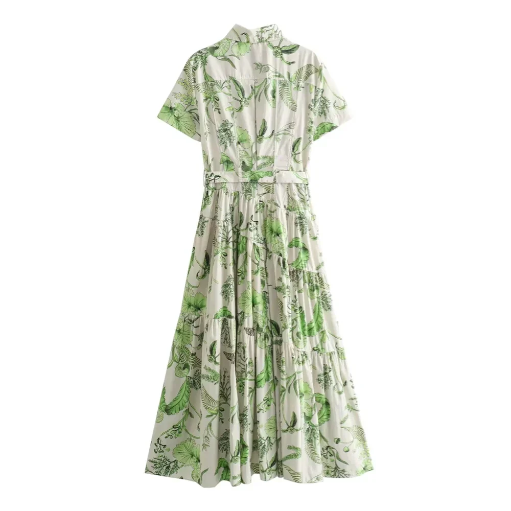 Bellachicha - Pflanzenprint - Lockere Passform - Boho - Sommer