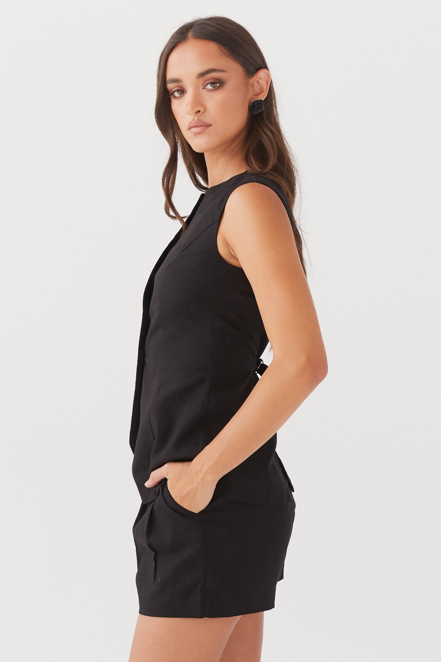 Maßgeschneidertes Shorts-Set im Siena-Stil