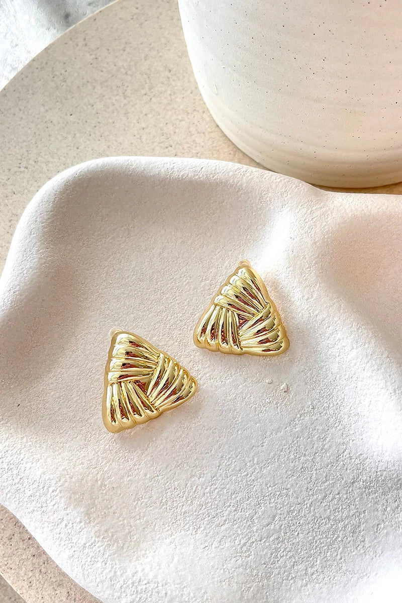 Boucles d'oreilles Madalena - or