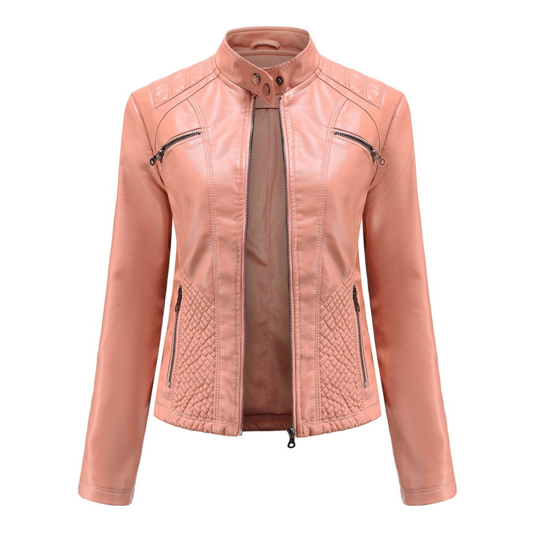 Xandrah | Veste en cuir élégante