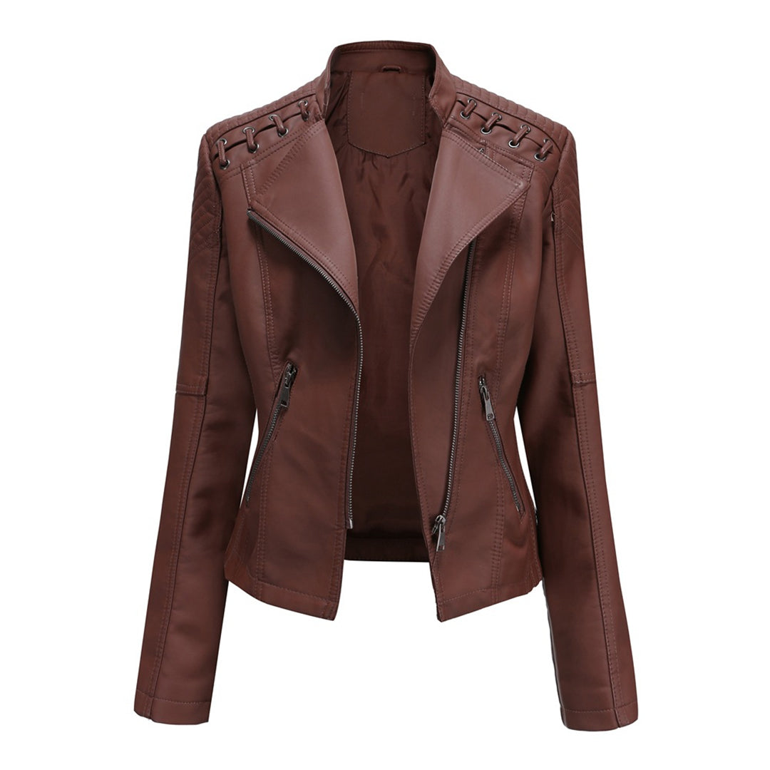 Xénon | Veste en cuir élégante